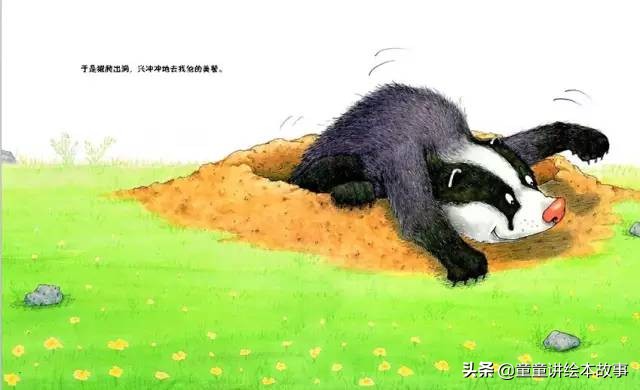 绘本故事獾的美餐教案,绘本故事獾的美餐开头素材