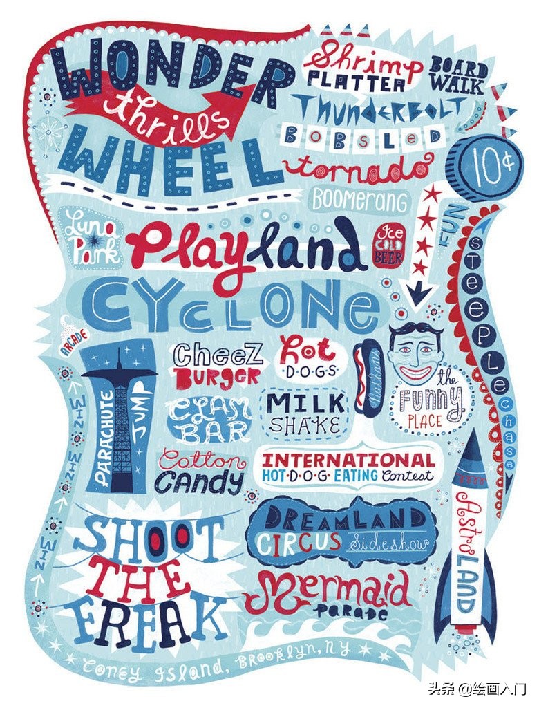 彩铅小动物插画简单,彩铅插画小动物手绘