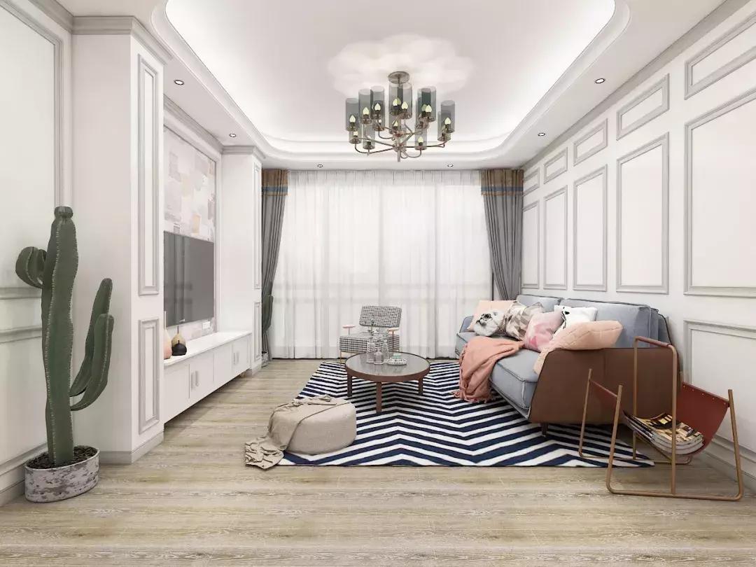 148平欧式小户型装修,120平米仙女宅装修效果图