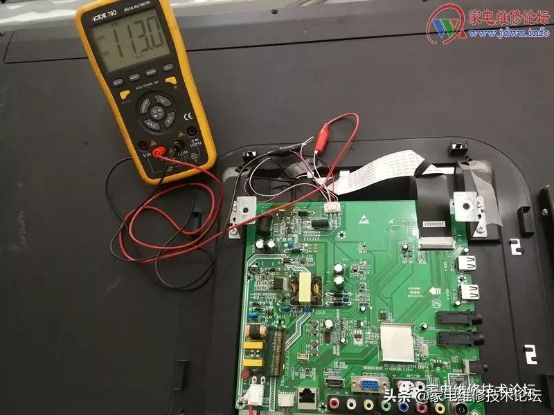 康佳电视机led32f2000e黑屏维修,康佳电视led50d6黑屏维修故障大全