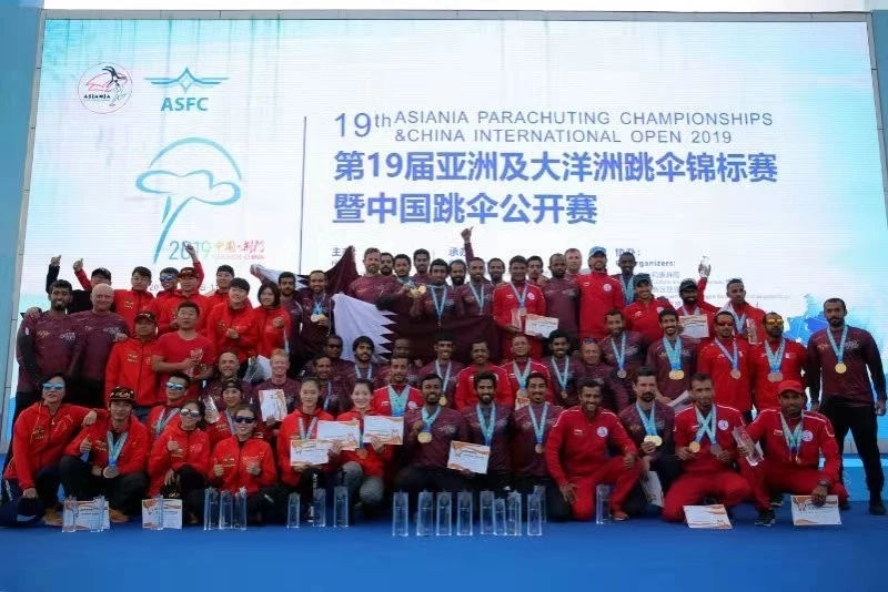 2019年全国跳伞锦标赛,2018世界低空跳伞大赛