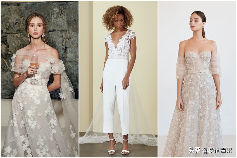 婚纱一百年变迁史详解,2023年新款婚纱风格