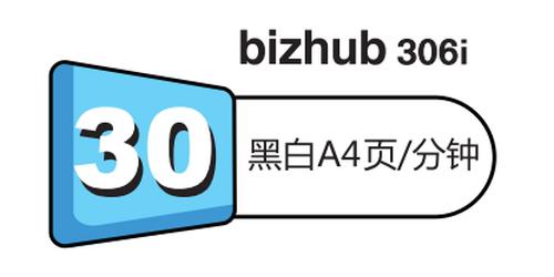 面向中小企业的解决方案专家，柯尼卡美能达bizhub306i