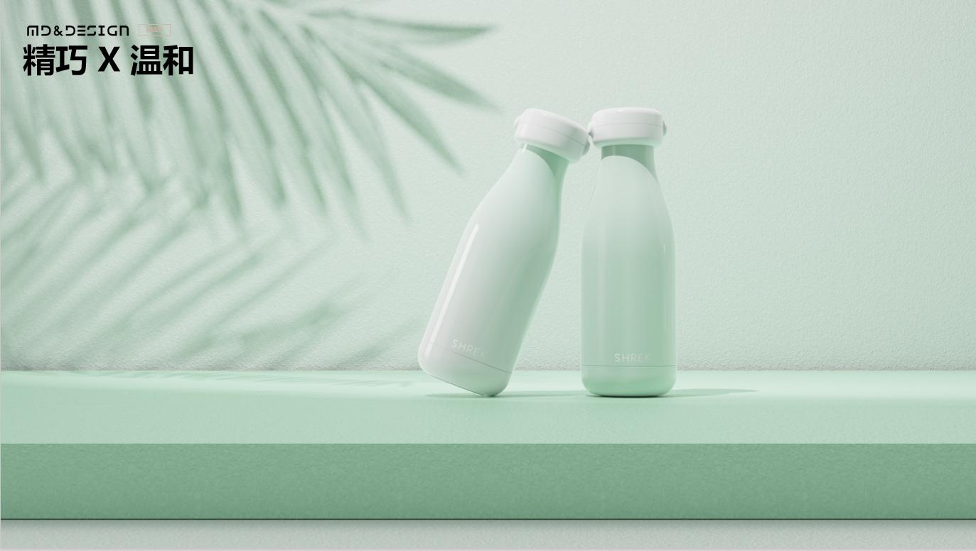 保温杯产品设计图,保温杯旋转式设计