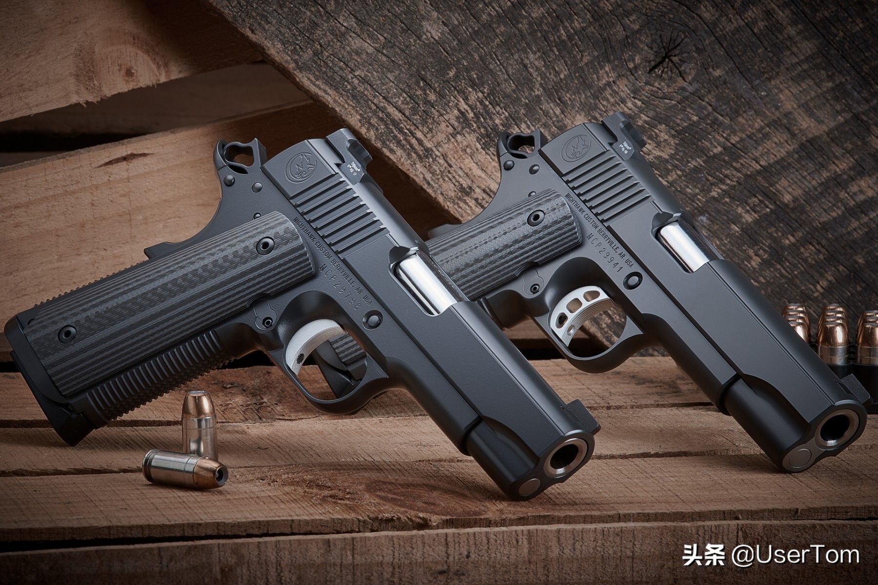 德国夜鹰左轮手枪图片,夜鹰雌鹰1911手枪