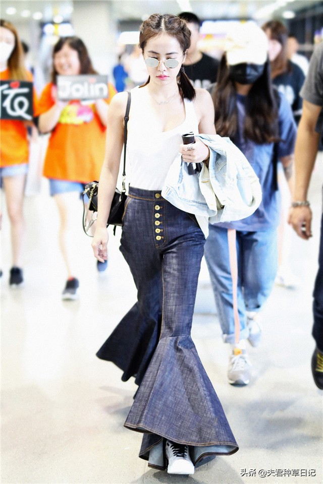 适合腿粗的妹子穿的修身裤,腿粗女孩有救了