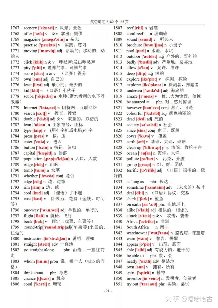 初中英语词汇及音标表,初中英语词汇2182个哪里可以听