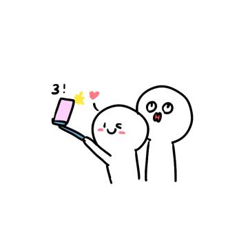 简笔画小人头像九宫格,简笔画小人情侣头像一对