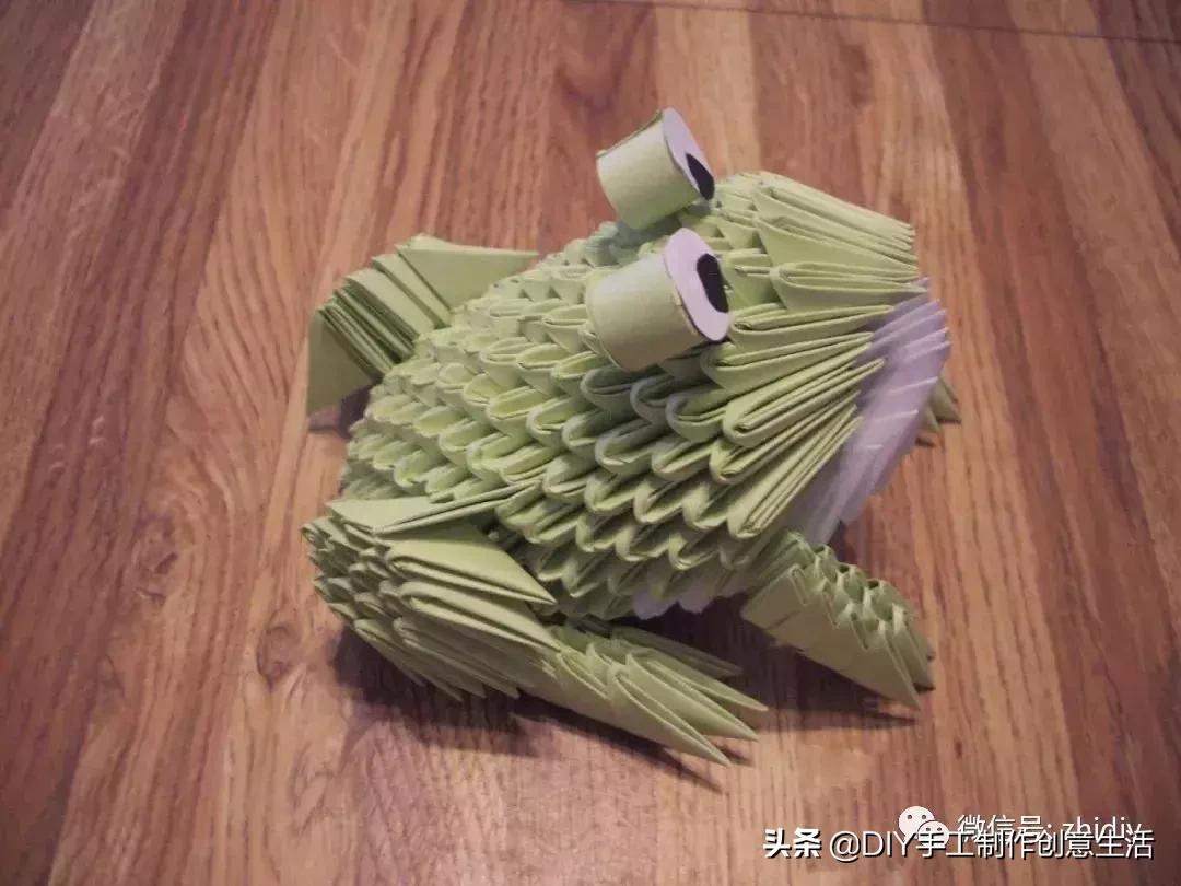 超简单的三角插教程,三角插孔雀开屏全图解详细步骤