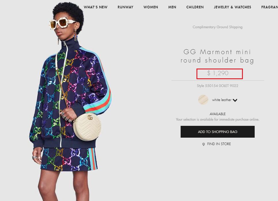 比价买正品,gucci全球比价