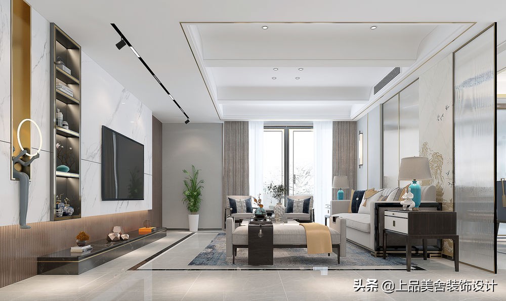 中式装修复式楼小户型,装修复式轻奢风格小户型合肥