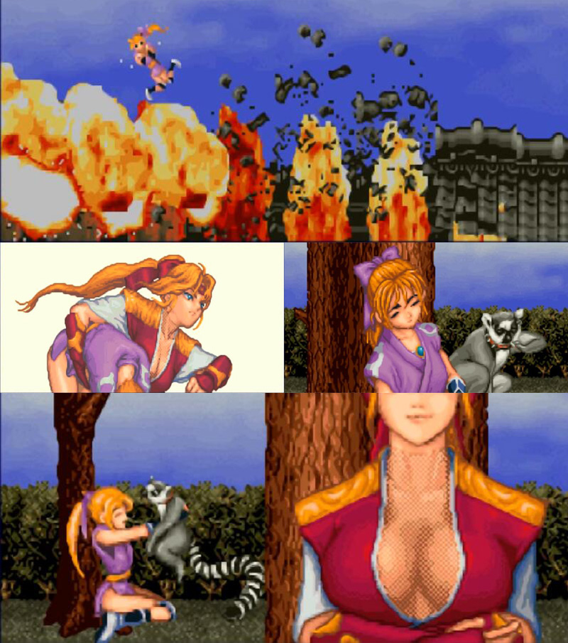 街机最搞笑游戏,街机游戏里的奇葩必杀