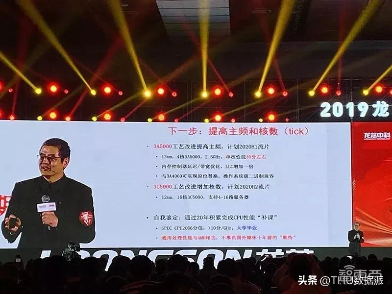 龙芯3号4000相当于intel什么水平,国产cpu新里程碑龙芯新一代处理器