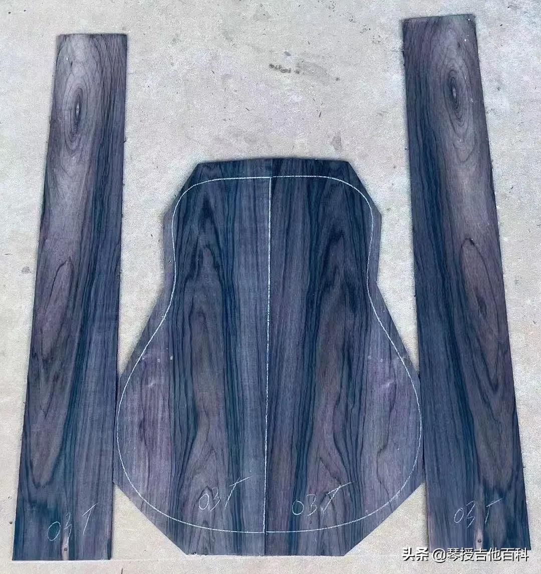 巴西玫瑰木图片欣赏,巴西玫瑰木背板