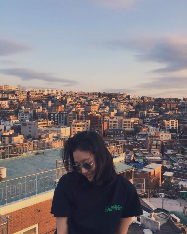 金高银穿搭分享,韩系淡颜系穿搭金高银