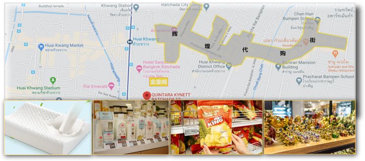 曼谷轻轨交汇,四条地铁线交汇