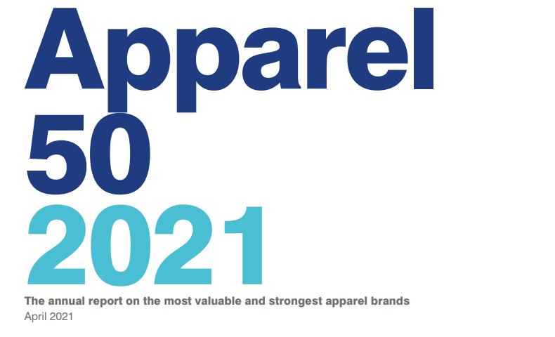 2020全球最有价值的50个服饰品牌,全球最有价值服饰品牌50强排行榜