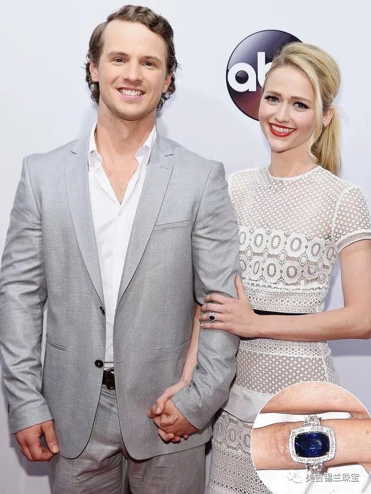 彩宝裸石定制婚戒,哪些珠宝明星戴过