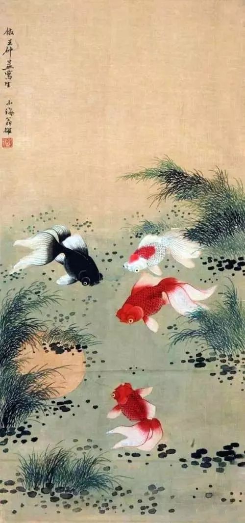 清代花鸟鱼虫画,清代国画名家花鸟鱼虫