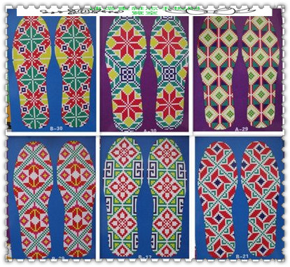 绣花鞋垫欣赏,绣花鞋垫大全完整版