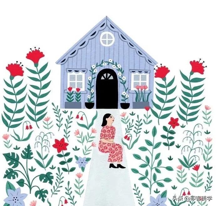 四季插画图片大全,100张唯美插画图