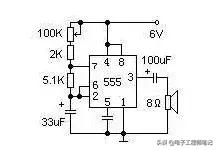 555定时器的应用设计,555定时器构成的应用电路