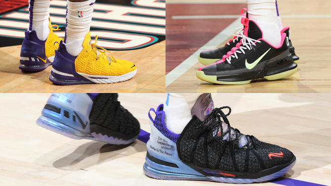 2021年季后赛伦纳德上脚球鞋,伦纳德今日上脚球鞋