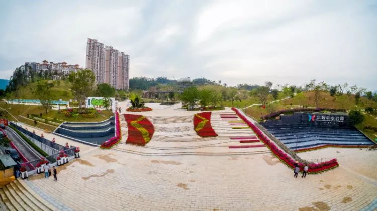 最新的深圳北站中心公园视频,深圳北站中心公园开放时间