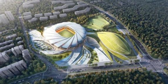 重庆龙兴足球场设计团队,重庆龙兴足球场效果图