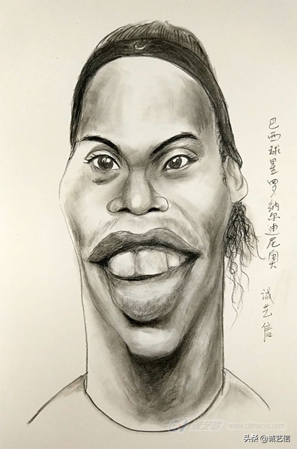 罗纳尔迪尼奥漫画图,罗纳尔迪尼奥搞笑图片