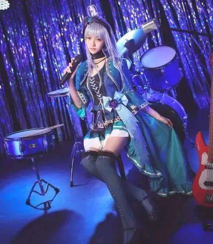 cosplay漫展一个很火的小姐姐,cos二次元最好看的小姐姐