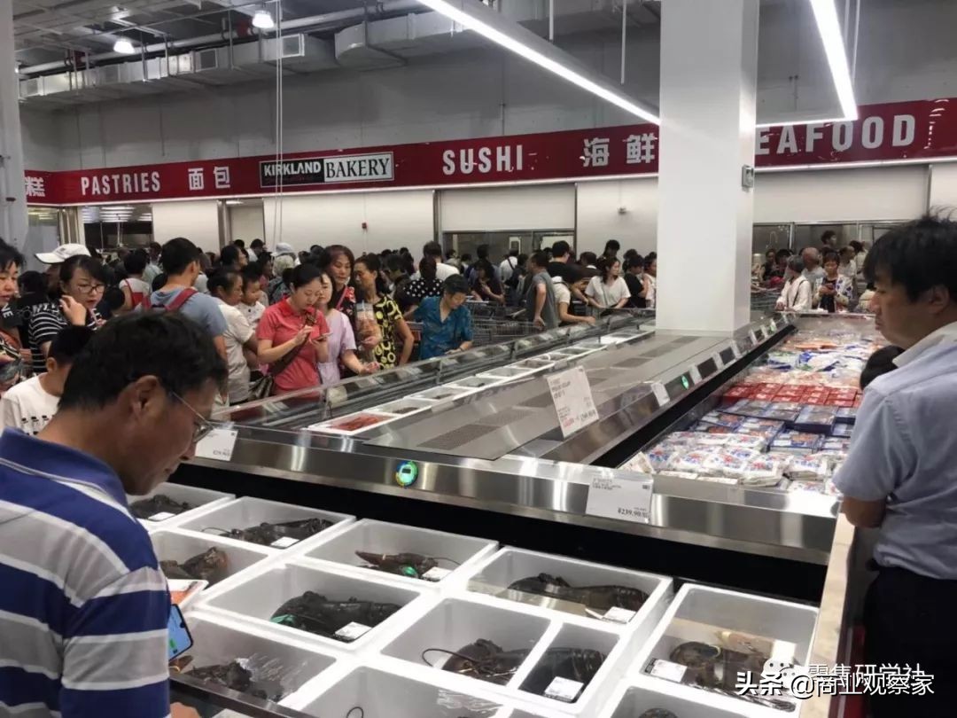 上海costco开业第一天被挤爆,costco又重回刚开业时的火爆景象