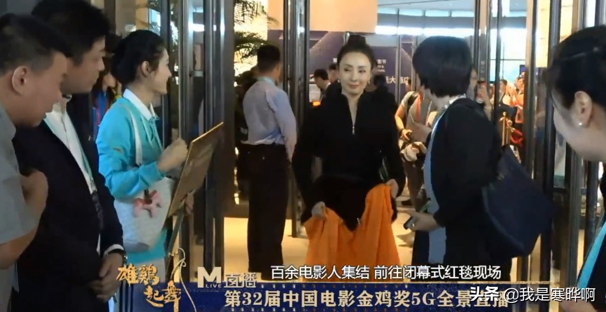 金鸡奖：赵薇发型失败，袁泉比李冰冰气场大，刘诗诗是高光时刻