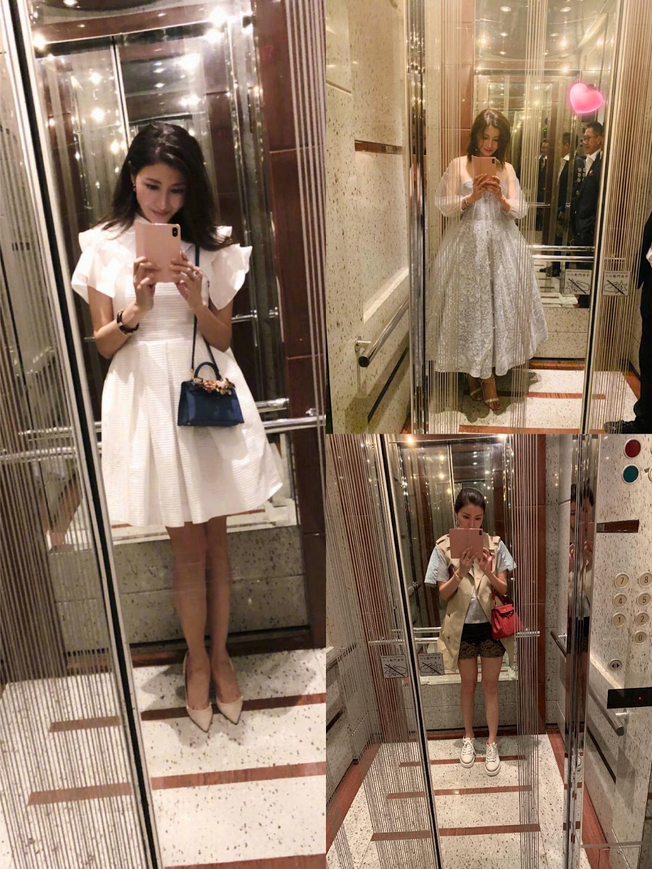 李嘉欣带儿子逛超市,李嘉欣和儿子同框穿搭