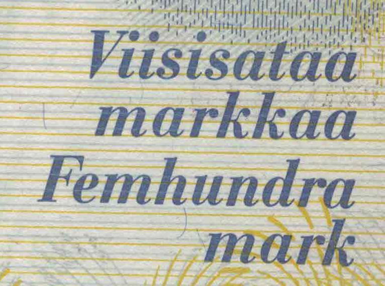 圣诞老人的故乡，芬兰500马克钞票上面缔造北欧民族史诗的大咖