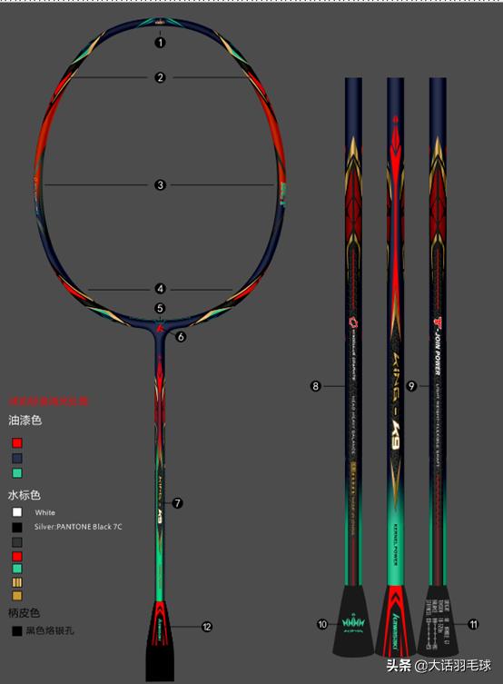 川崎k9羽毛球拍评测,川崎kingk9羽毛球拍