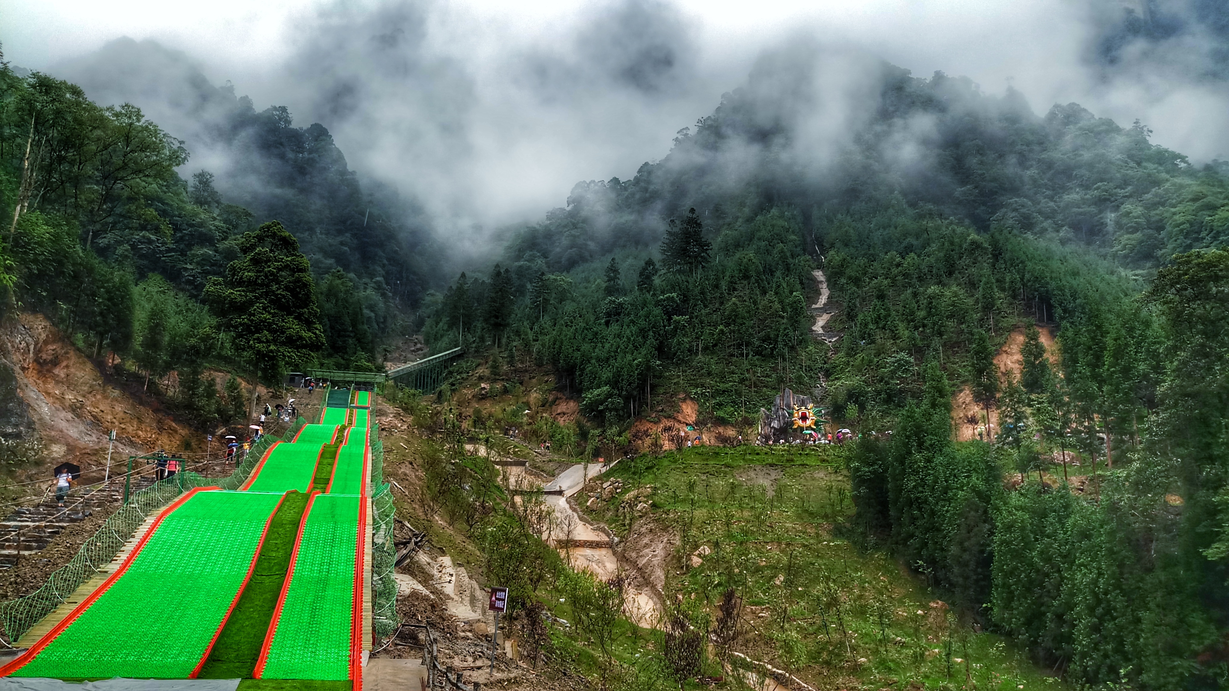 猴山飞瀑,猴山飞瀑旅游区地图