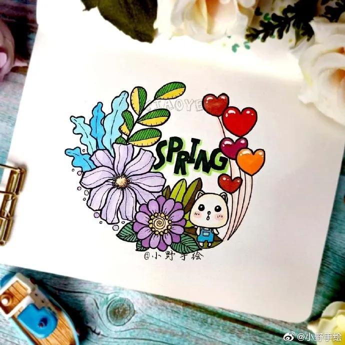 这个暑假不一般手抄报简单又漂亮,假期手抄报简单又漂亮可爱的图案