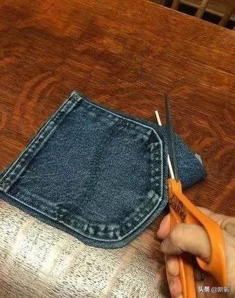 0元改造废旧牛仔裤,旧牛仔裤改造多功能收纳篮的教程