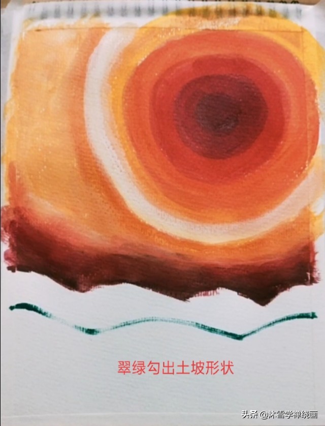 用马克笔画长颈鹿简单的画,初学者丙烯画教程长颈鹿