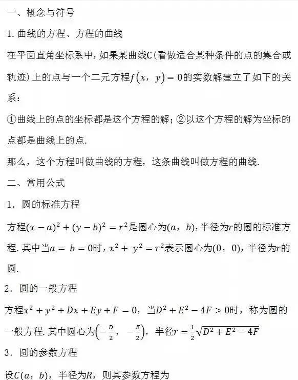 成考数学攻略大全,mba管理类联考数学50个必背公式