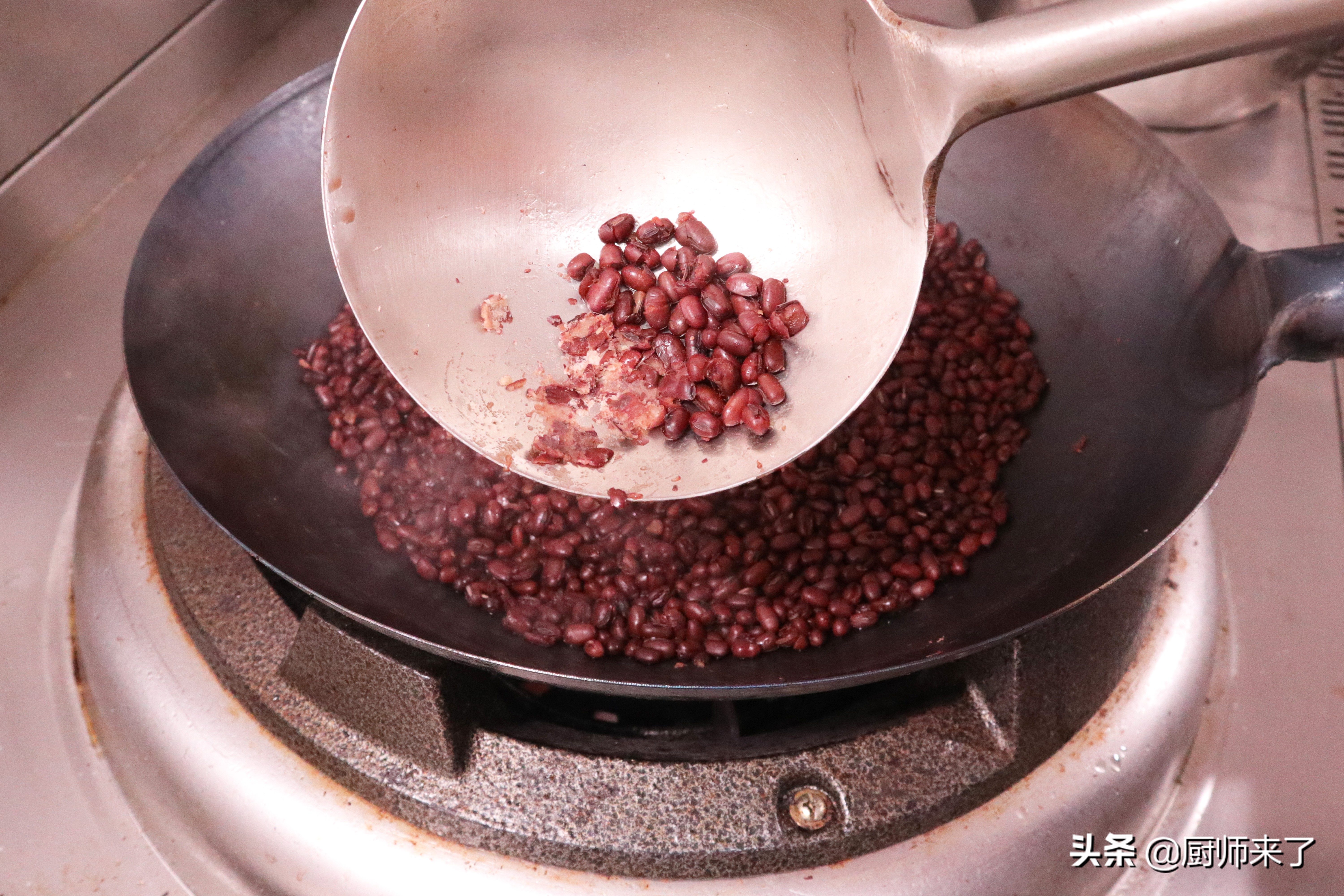 豆沙馅不用油炒的制作方法,豆沙馅不用榨汁机怎么做