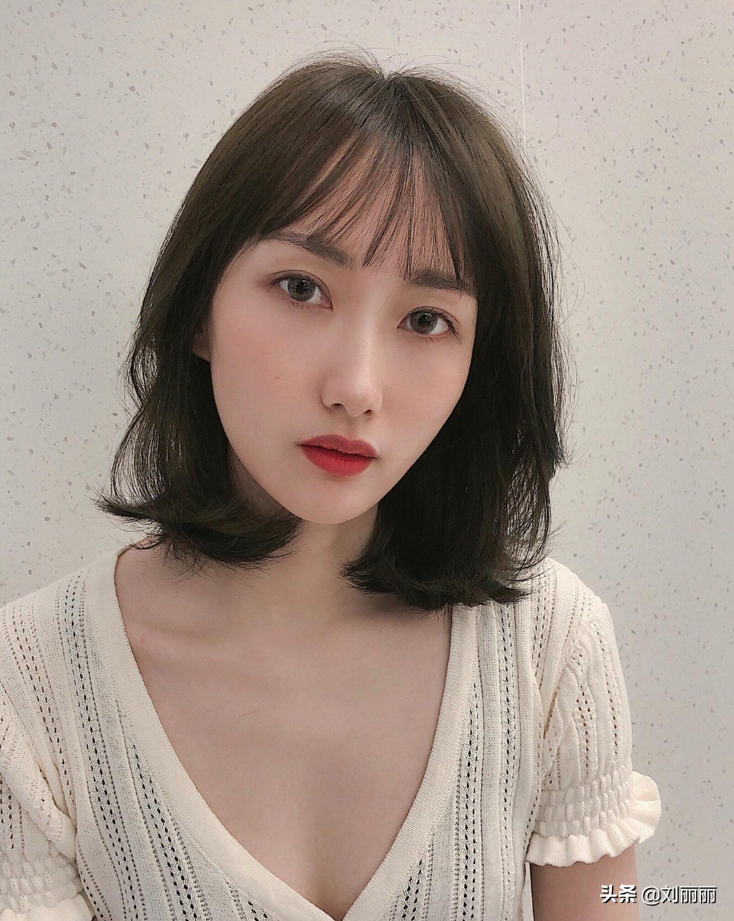 减龄锁骨发可扎可散的发型初恋头,锁骨发2023爆款洋气