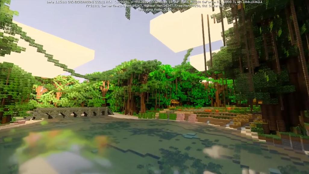 光追版《我的世界》初体验，索泰RTX2070s默频很能打