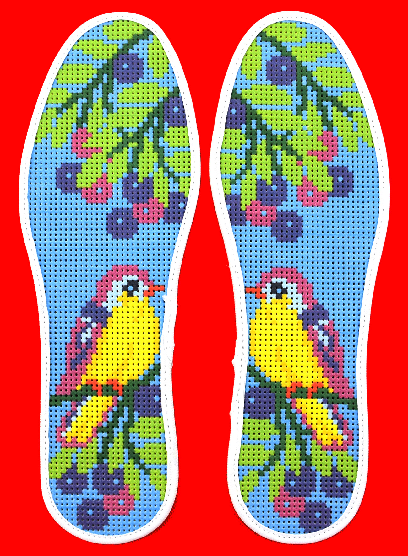 民间鞋垫绣花样图案大全,红布鞋垫花样图案大全简单