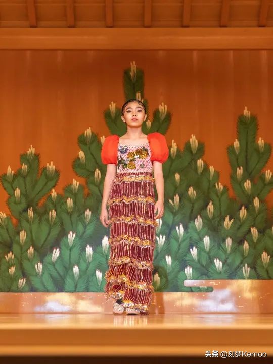 北美国际时装周儿童秀场,国潮时装周儿童