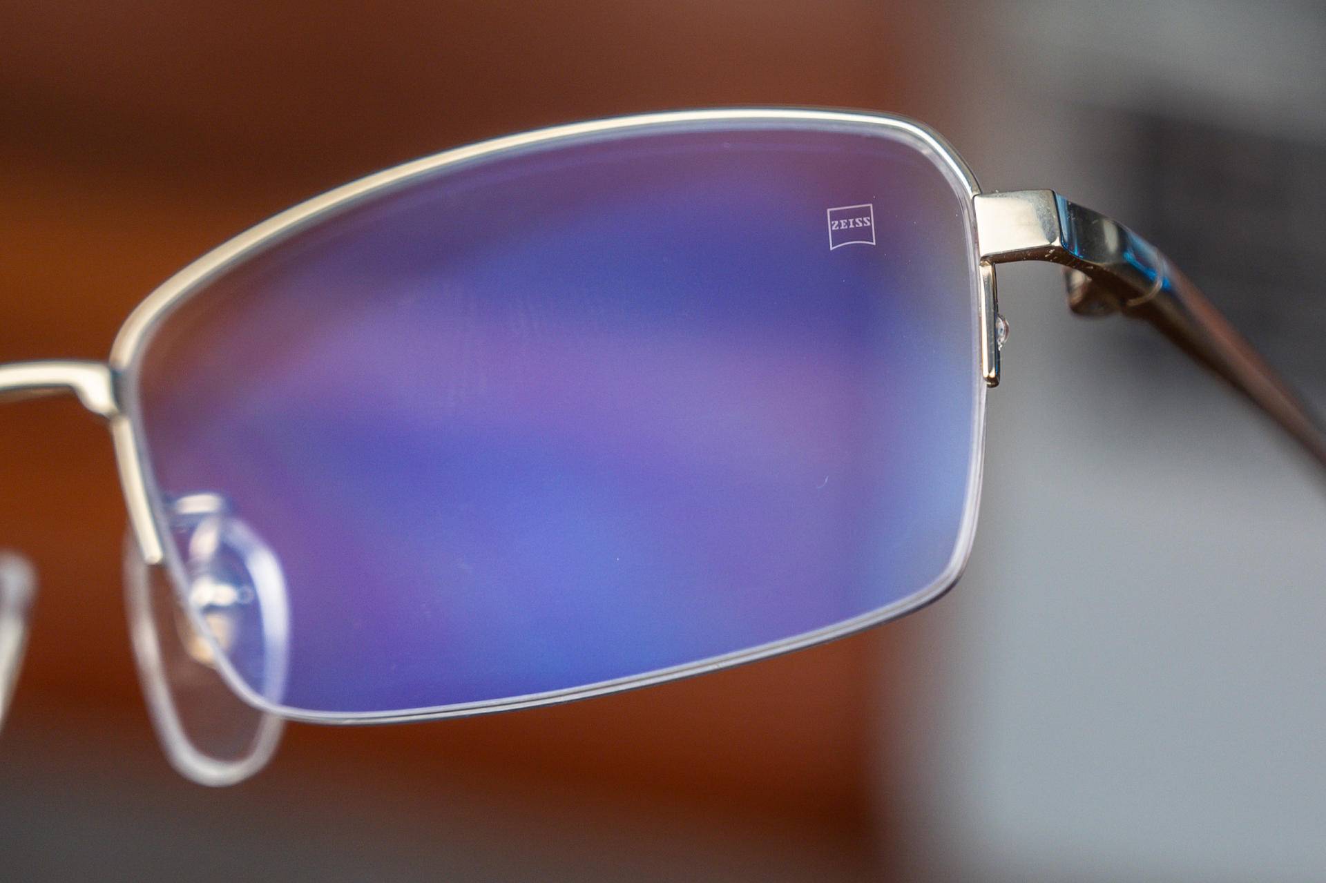 不近视蔡司蓝光眼镜,不反光蔡司镜片