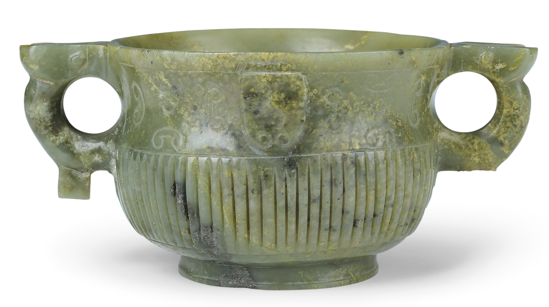 滕州博物馆里文物,玉石古器收藏馆