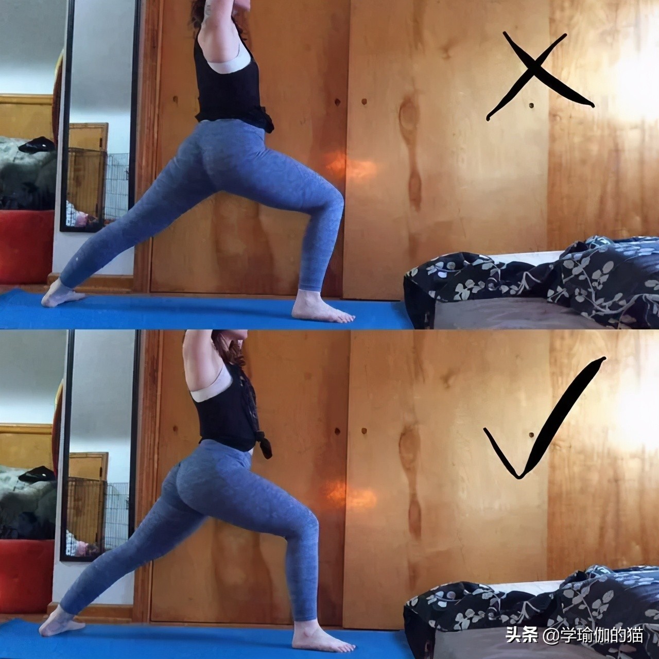 瑜伽竖叉胯不正怎么办,为什么练瑜伽会变成骨盆后倾