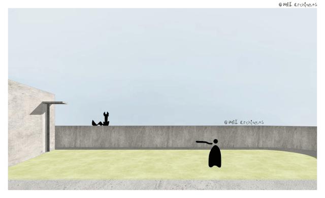 高档幼儿园设计——“院落式”打破传统简单的空间等级